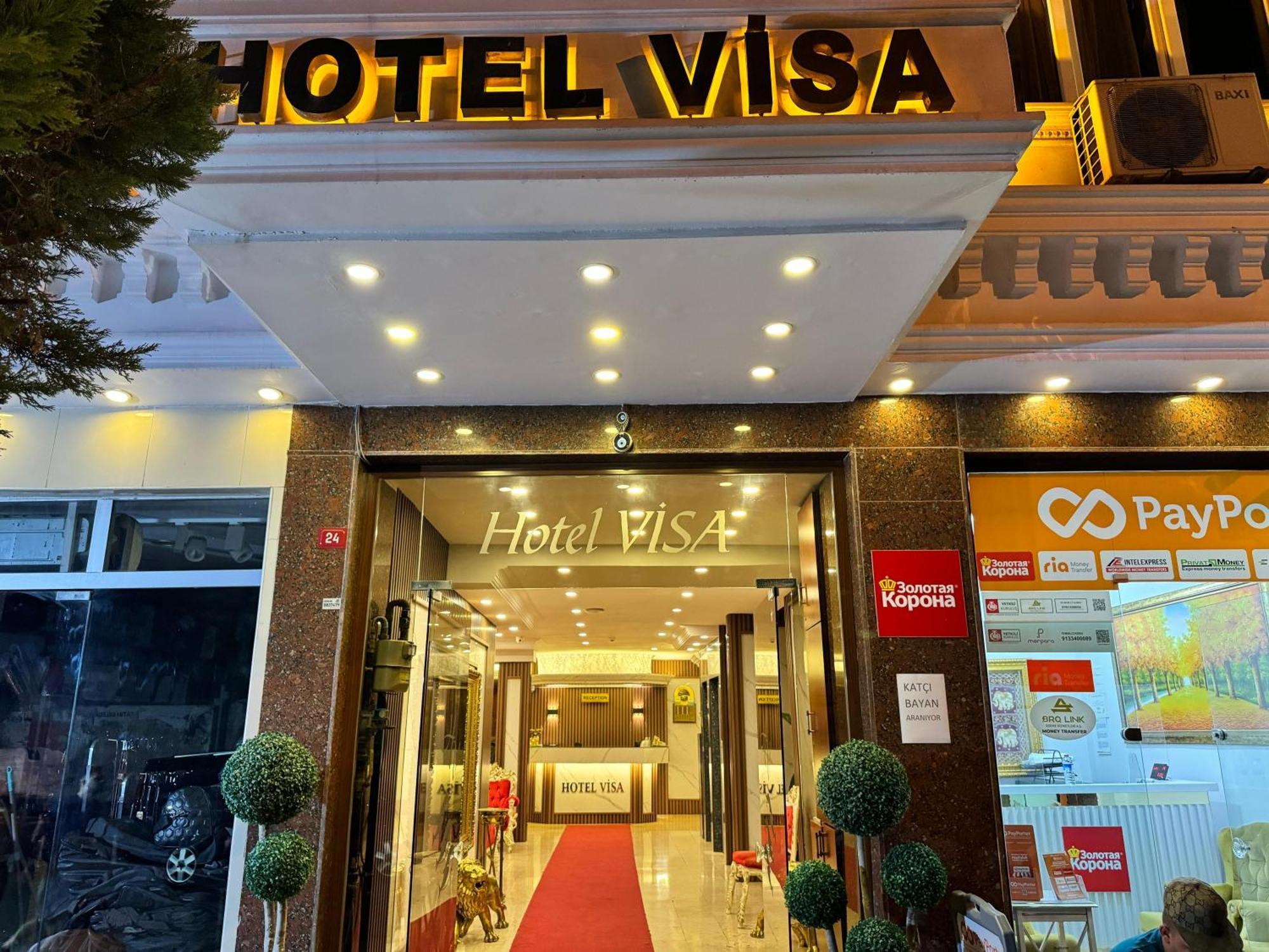 Hotel Visa Istanbul Bagian luar foto